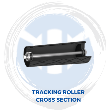 TRACKING ROLLER CROSS SECTION